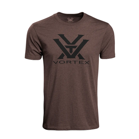 Vortex Core Logo T Shirt - Coyote Heather