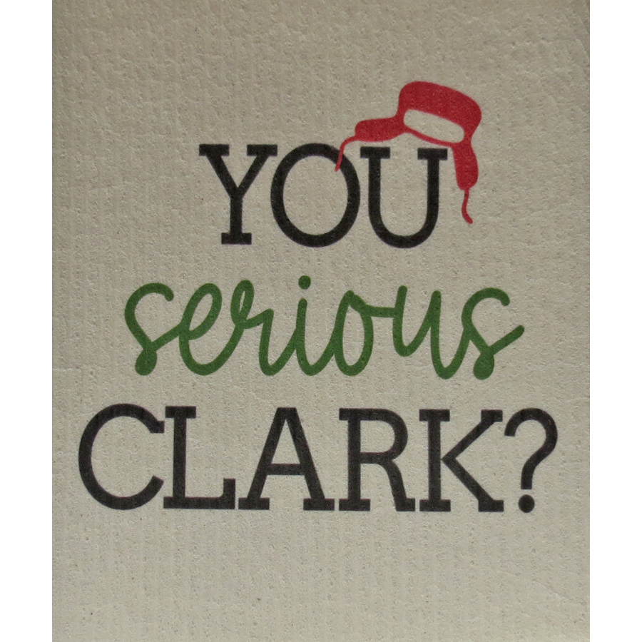 Carson Swedish Dish Cloth - You Serious Clark?