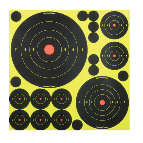 Shoot-N-C Variety Pack Targets - 5 Sheets-The Snare Shop