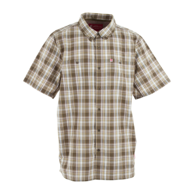 Browning Fulton Shirt - Short Sleeve - Beech Plaid DISCONTINUED