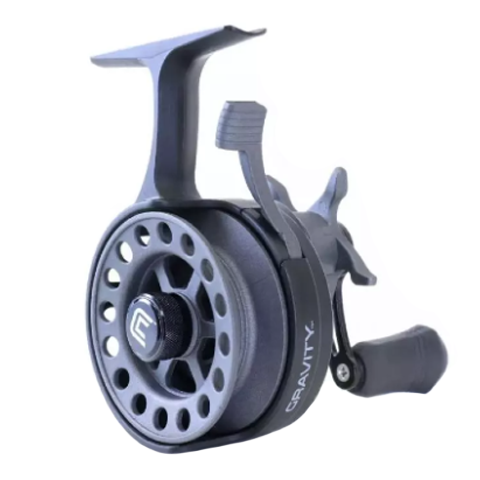 Clam Gravity Reel - Graphite