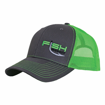 Fish Monkey Fish Hook Logo Hat