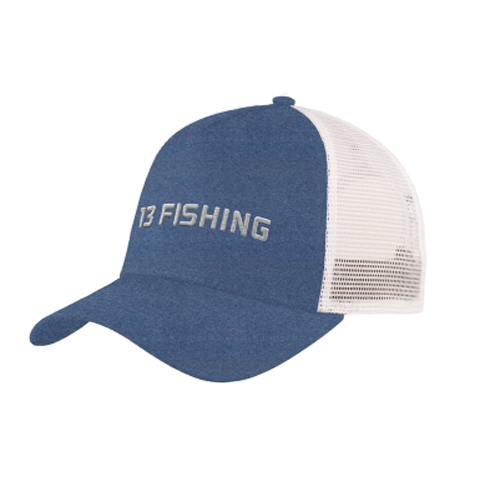 13 Fishing Light Bender Snapback - Blue, Gray & White