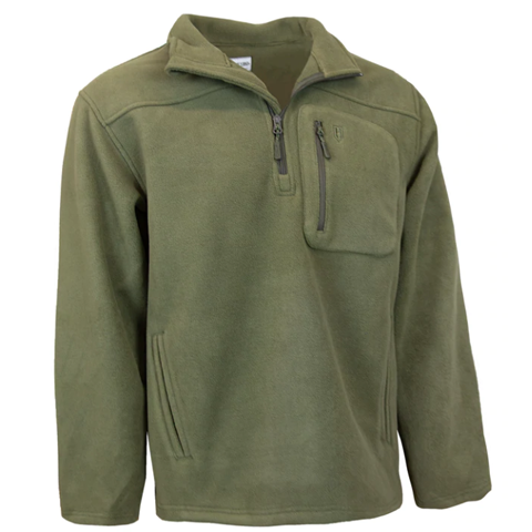 HEYBO Bluffs Fleece 1/4 Zip - Olive