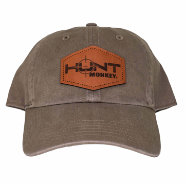 Hunt Monkey Leather Patch Hat