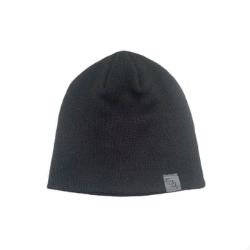 13 Fishing The Mountie Black with Gray Logo Beanie