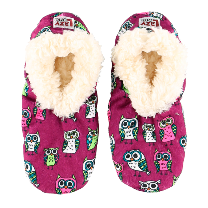 Lazy One Women's Night OwlFuzzy Feet Slippers