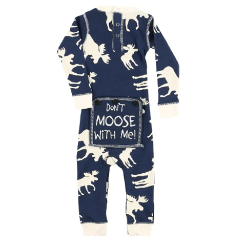 Lazy One Blue Moose Infant Flapjack