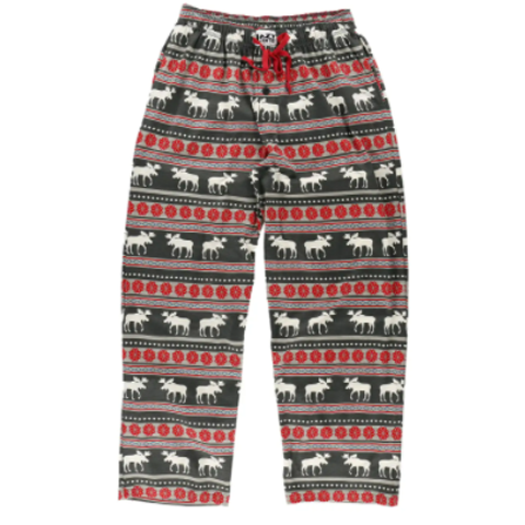 Lazy One Moose Fair Isle Unisex Pant