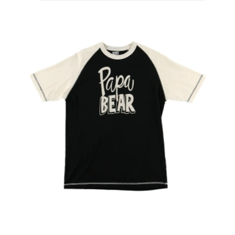 Lazy One Mens Papa Bear Pajama Tee