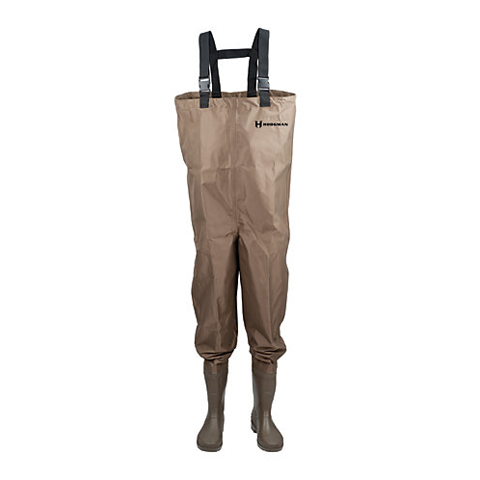 Hodgman Mackenzie Nylon/PVC Cleated Chest Bootfoot
