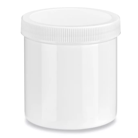 Plastic 16 oz Wide Mouth Jar