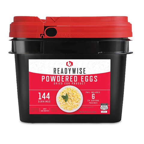 Readywise 144 Servings Freeze Dried Powdered Eggs