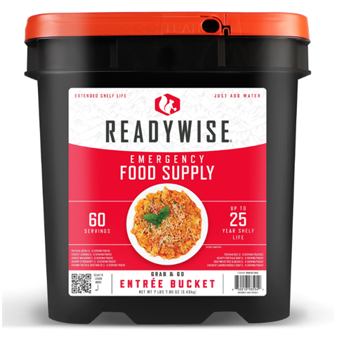 Readywise 60 Serving Entree Bucket