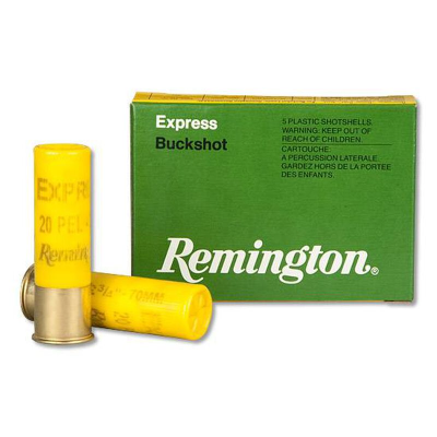 Remington Express Buckshot 20 Ga 2 3/4