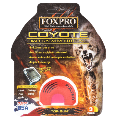 FOXPRO Top Gun Howler Predator Mouth Call