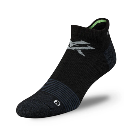 Vortex Men's Pursuit Active NoShow Sock - Black