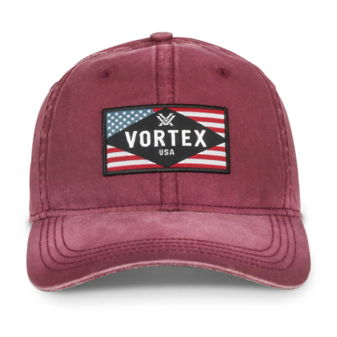 Vortex Rank and File Twill Cap - Marroon