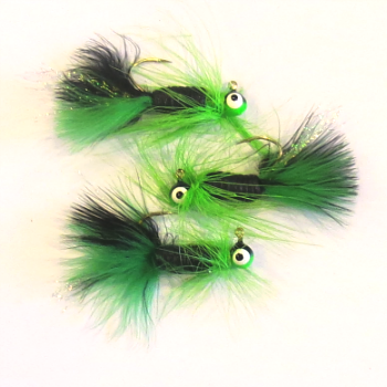 Wahoo Grub Fry Jig 1/16 oz #2 Sickle Hook