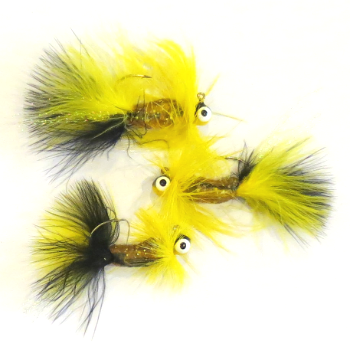 Wahoo Grub Fry Jig 1/16 oz #2 Sickle Hook