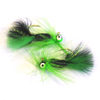 Wahoo Grub Fry Jig 1/8 oz #1 Sickle Hook