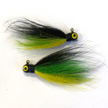 Wahoo Natural Bucktail Jigs 1/8 oz #1 Hook DISCONTINUED