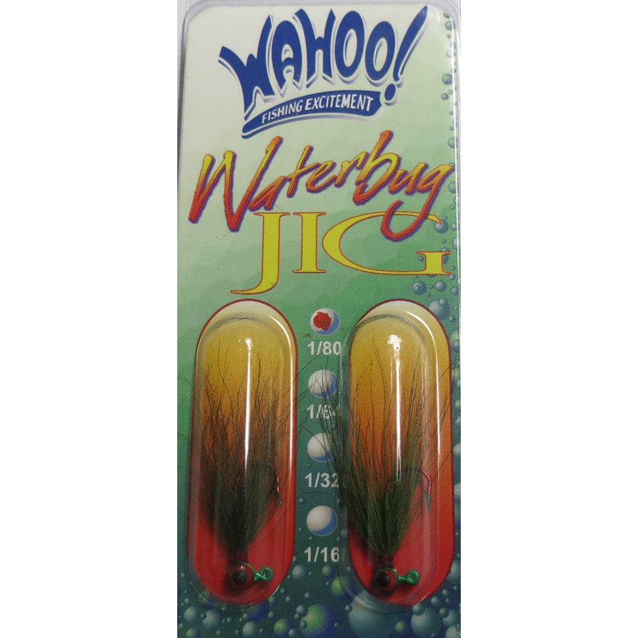 Wahoo Waterbug Jig 1/80 oz #10 Aberdeen Hook