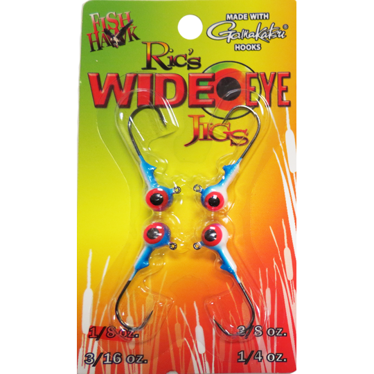 Ric's Wide Eye Jigs 1/8 oz DISCONTINUED