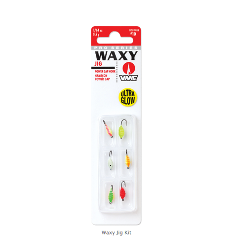 VMX Waxy Jig Kit Glow 1/64 oz