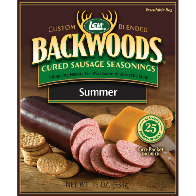 LEM Backwoods Summer Sausage - 25 lbs